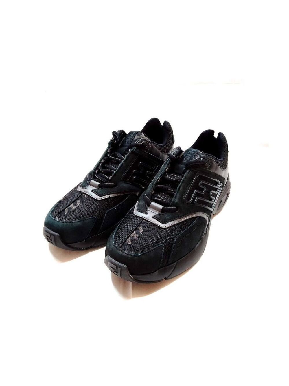 Fendi Sneakers Men Black Fablic 299-073125